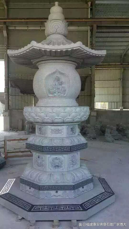 在风水布局中的作用开元棋牌石雕佛塔(图6)